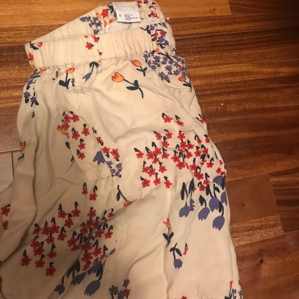 Urban Outfitters floral mini skirt